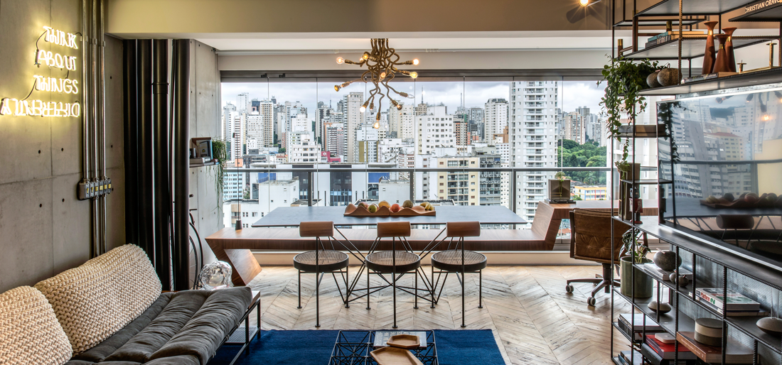 An Upcycling Apartment in São Paulo
